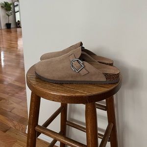 Boston Clog Size 9 - Birkenstock DUPE ✨ Tan Sand Brown
